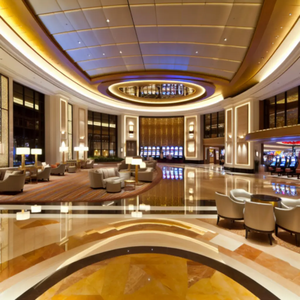 Sfeervolle lobby met luxe details